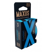 Классические презервативы в железном кейсе MAXUS Classic - 3 шт. - Maxus - купить с доставкой в Симферополе