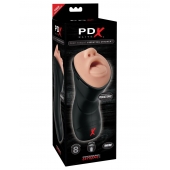 Мастурбатор-ротик Deep Throat Vibrating Stroker - Pipedream - в Симферополе купить с доставкой
