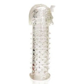 Закрытая прозрачная насадка на пенис Crystal Sleeve Faraon - 13,5 см. - Erowoman-Eroman - в Симферополе купить с доставкой