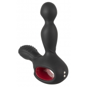 Черный вибромассажер простаты с нагревом и ротацией Prostate Plug - 14,5 см. - Orion - в Симферополе купить с доставкой