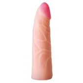 Фаллическая насадка на трусики харнесс - 17,5 см. - LOVETOY (А-Полимер) - купить с доставкой в Симферополе
