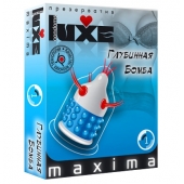Презерватив LUXE Maxima  Глубинная бомба  - 1 шт. - Luxe - купить с доставкой в Симферополе