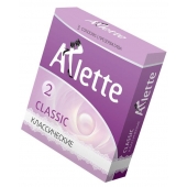 Классические презервативы Arlette Classic - 3 шт. - Arlette - купить с доставкой в Симферополе