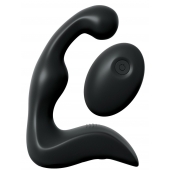 Черный вибромассажер простаты с пультом ДУ Control P-Spot Pro - Pipedream - в Симферополе купить с доставкой