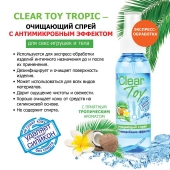 Очищающий спрей для игрушек CLEAR TOY Tropic - 100 мл. - Биоритм - купить с доставкой в Симферополе