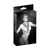 Черная упряжь на грудь Laura - Bijoux Pour Toi - купить с доставкой в Симферополе
