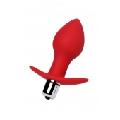 Красная анальная вибровтулка Glam - 9,7 см. - ToyFa в Симферополе Красная анальная вибровтулка Glam - 9,7 см. - ToyFa