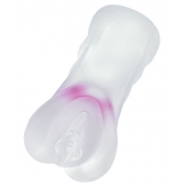 Прозрачный реалистичный мастурбатор Juicy Pussy Crystal Rose - ToyFa - в Симферополе купить с доставкой