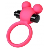 Розовое виброкольцо на пенис A-Toys - A-toys - в Симферополе купить с доставкой