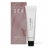 Лубрикант на водной основе Slow Sex Anal Play Gel - 30 мл. - Bijoux Indiscrets - купить с доставкой в Симферополе