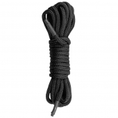 Черная веревка для бондажа Easytoys Bondage Rope - 5 м. - Easy toys - купить с доставкой в Симферополе