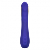 Фиолетовый вибратор с электростимуляцией Intimate E-Stimulator Petite Wand - 18,5 см. - California Exotic Novelties - купить с доставкой в Симферополе