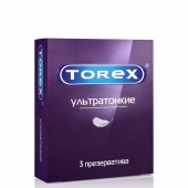 Презервативы Torex  Ультратонкие  - 3 шт. - Torex - купить с доставкой в Симферополе