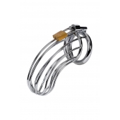 Серебристый пояс верности TOYFA на замочке - ToyFa - купить с доставкой в Симферополе