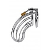 Серебристый пояс верности TOYFA на замочке - ToyFa - купить с доставкой в Симферополе