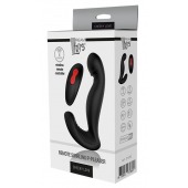 Черный вибромассажер простаты SWIRLING P-PLEASER - Dream Toys - в Симферополе купить с доставкой