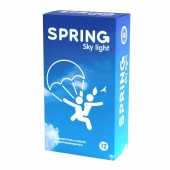 Ультратонкие презервативы SPRING SKY LIGHT - 12 шт. - SPRING - купить с доставкой в Симферополе