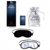 Набор из двух масок на глаза Soft Blindfold Twin Pack - Fifty Shades of Grey - купить с доставкой в Симферополе