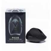 Черный инновационный мужской вибратор PULSE SOLO ESSENTIAL - Hot Octopuss - в Симферополе купить с доставкой