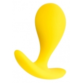 Желтая анальная втулка Blob - 5,5 см. - ToyFa в Симферополе Желтая анальная втулка Blob - 5,5 см. - ToyFa