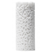 Белый 3D мастурбатор PILE - Tenga - в Симферополе купить с доставкой