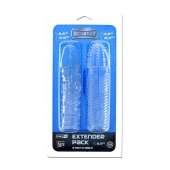 Комплект из 2 прозрачных насадок на пенис PENIS EXTENDER PACK - Dream Toys - в Симферополе купить с доставкой