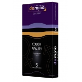 Разноцветные презервативы DOMINO Colour Beauty - 6 шт. - Domino - купить с доставкой в Симферополе