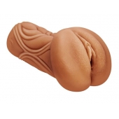 Кофейный мастурбатор-вагина Dumpling - Lola Games - в Симферополе купить с доставкой