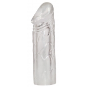 Удлиняющая насадка на пенис Mega Dick Sleeve Transparent - Orion - в Симферополе купить с доставкой