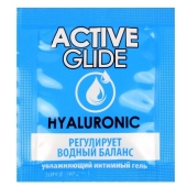 Лубрикант на водной основе Active Glide с гиалуроновой кислотой - 3 гр. - Биоритм - купить с доставкой в Симферополе