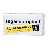 Презервативы Sagami Original 0.02 L-size увеличенного размера - 10 шт. - Sagami - купить с доставкой в Симферополе