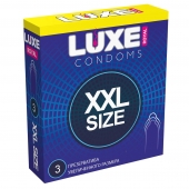 Презервативы увеличенного размера LUXE Royal XXL Size - 3 шт. - Luxe - купить с доставкой в Симферополе