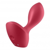 Красный вибромассажёр простаты Satisfyer Backdoor Lover - 14 см. - Satisfyer - в Симферополе купить с доставкой