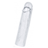 Прозрачная насадка-удлинитель Flawless Clear Penis Sleeve Add 1 - 15,5 см. - Lovetoy - в Симферополе купить с доставкой