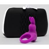 Фиолетовое эрекционное виброкольцо Happy Rabbit Cock Ring Kit - Happy Rabbit - в Симферополе купить с доставкой