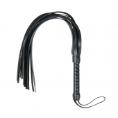 Черный флоггер Flogger Whip - 46 см. - Easy toys - купить с доставкой в Симферополе