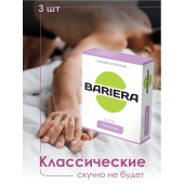 Классические презервативы Bariera Classic - 3 шт. - Bariera - купить с доставкой в Симферополе