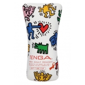 Мастурбатор-туба Keith Haring Soft Tube CUP - Tenga - в Симферополе купить с доставкой