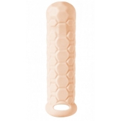 Телесный фаллоудлинитель Homme Long - 15,5 см. - Lola Games - в Симферополе купить с доставкой