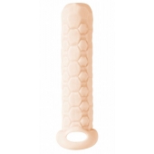 Телесный фаллоудлинитель Homme Long - 13,5 см. - Lola Games - в Симферополе купить с доставкой