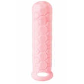 Розовый фаллоудлинитель Homme Long - 15,5 см. - Lola Games - в Симферополе купить с доставкой