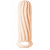 Телесный фаллоудлинитель Homme Wide - 13 см. - Lola Games - в Симферополе купить с доставкой