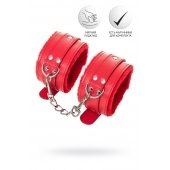 Красные оковы Anonymo из искусственной кожи - ToyFa - купить с доставкой в Симферополе