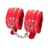 Красные оковы Anonymo из искусственной кожи - ToyFa - купить с доставкой в Симферополе