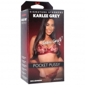 Мастурбатор-вагина Karlee Grey ULTRASKYN Pocket Pussy - Doc Johnson - в Симферополе купить с доставкой