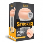 Мастурбатор-ротик ZOLO DEEP THROAT - Zolo - в Симферополе купить с доставкой