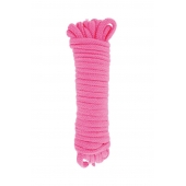 Розовая веревка для связывания Sweet Caress Rope - 10 метров - Sweet Caress - купить с доставкой в Симферополе