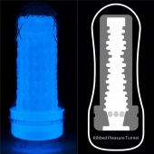 Светящийся в темноте мастурбатор Lumino Play Masturbator Ribbed - Lovetoy - в Симферополе купить с доставкой