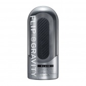 Черный мастурбатор Flip Zero Gravity - Tenga - в Симферополе купить с доставкой