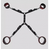 Изысканный набор фиксаций на кровати Reversible Under Mattress Restraint Set - Fifty Shades of Grey - купить с доставкой в Симферополе